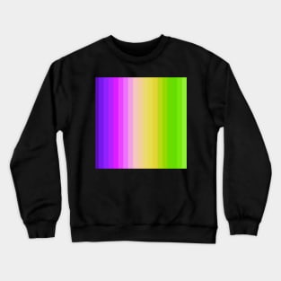 Color Energy ! Stripes Crewneck Sweatshirt